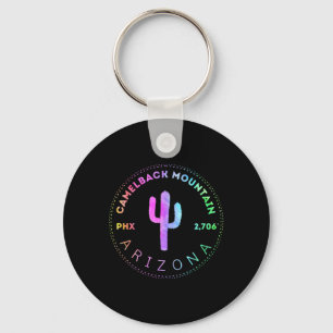 Camelback Mountain - Phoenix Arizona Climbing Hiki Key Ring