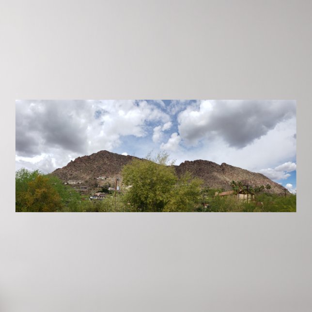 Camelback Mountain, Scottsdale, Arizona Poster (Front)
