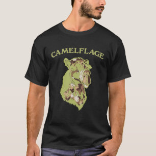 Camelflage For Camel Funny Camelflage Men Women T-Shirt