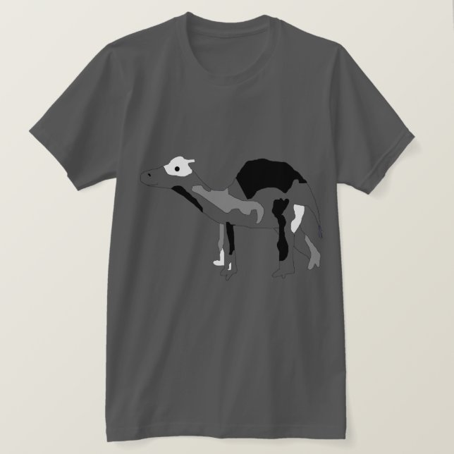 Camelflage Grayscale apparel T-Shirt (Design Front)