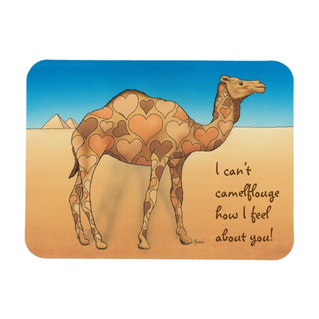 Camelflouge Magnet (Horizontal)