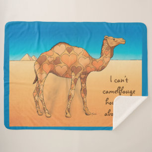 Camelflouge Sherpa Blanket