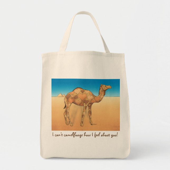 Camelflouge Tote Bag (Front)