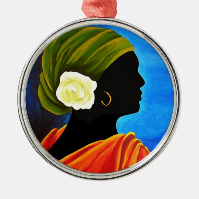 Camelia 2008 metal ornament (Front)