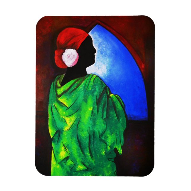 Camelia Rose 2008 Magnet (Vertical)