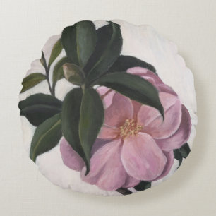 Camellia 1998 round cushion