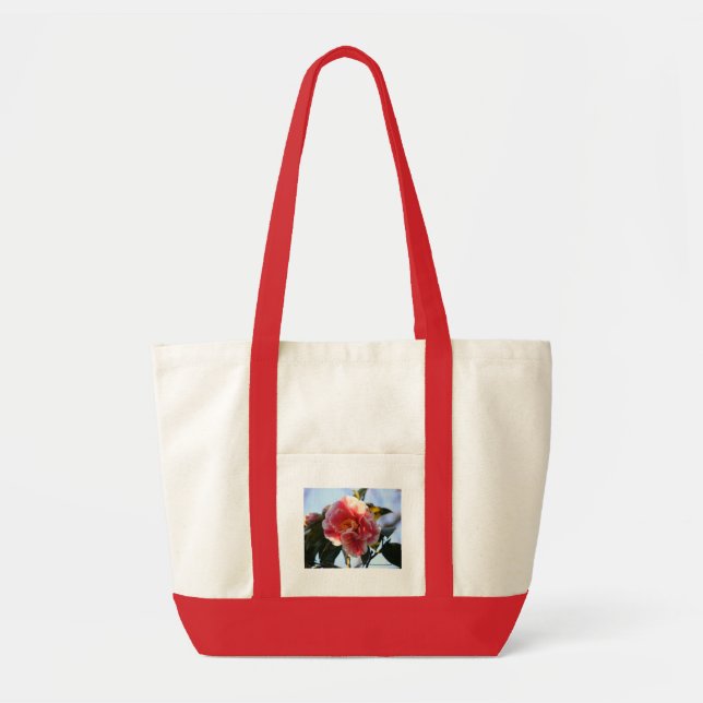 Camellia Blossom tote bag (Front)