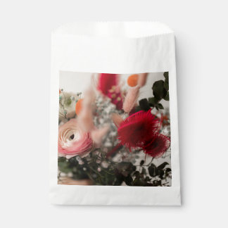 Camellia  favour bag
