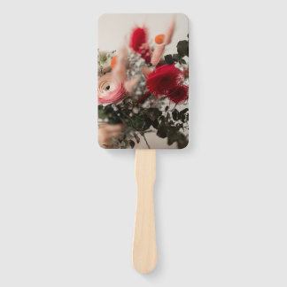 Camellia  hand fan