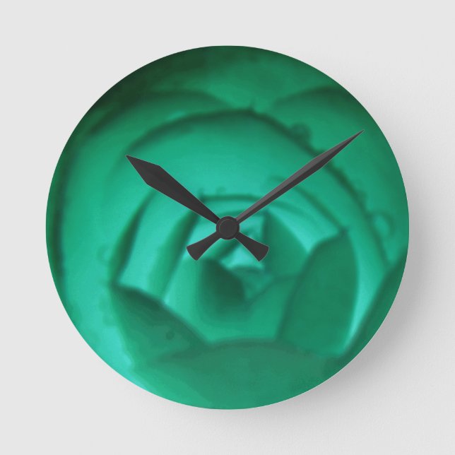 Camellia Hypnotic Wall Clock (Front)