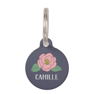 Camellia Pet Tag