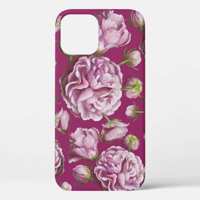 Camellia Rose Garden Flowers  Case-Mate iPhone Case (Back)