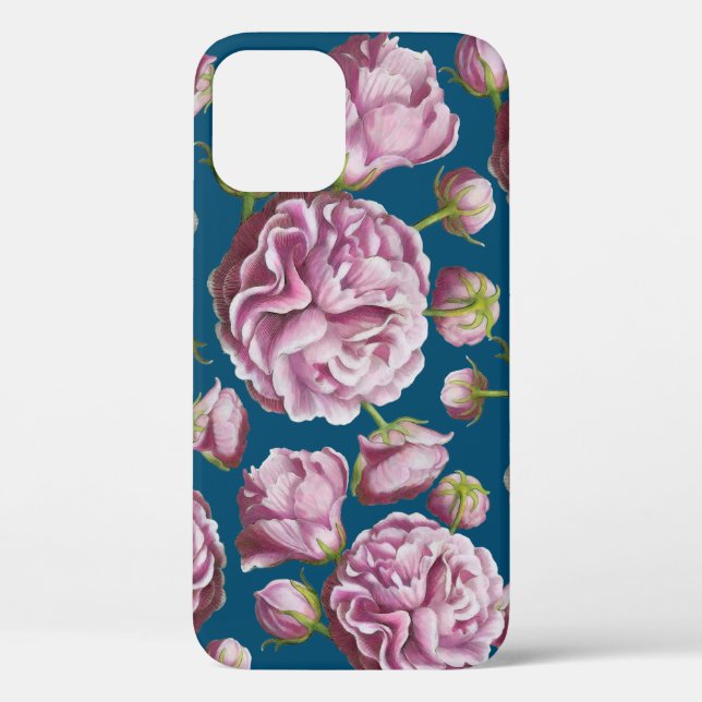 Camellia Rose Garden Flowers Case-Mate iPhone Case (Back)