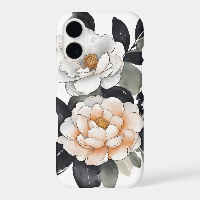 Camellia - Watercolor flowers (Back)