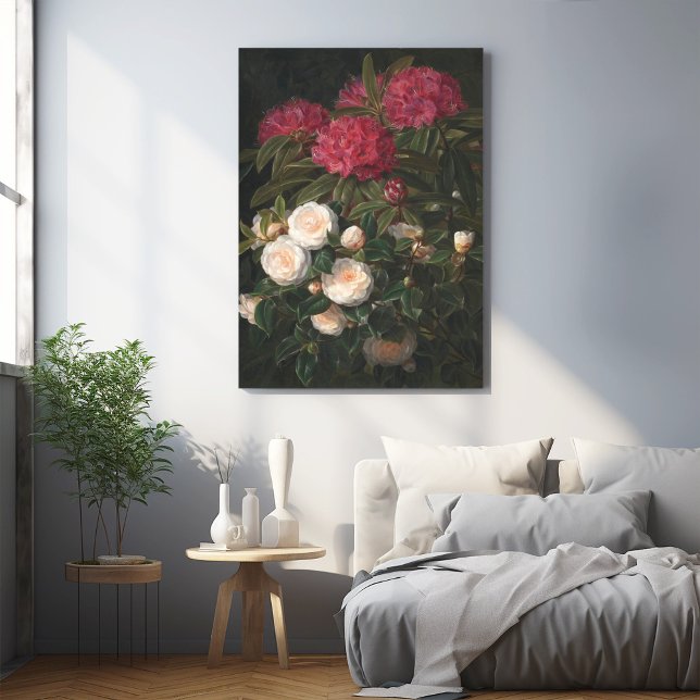 Camellias And Rhododendrons Poster (Creator Uploaded)