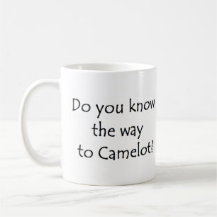 camelot coffee mug