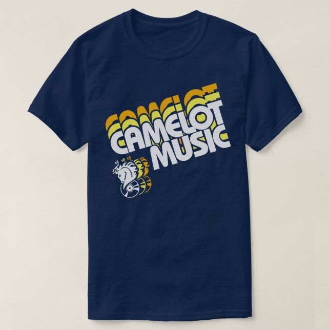 Camelot Music T-Shirt (Design Front)