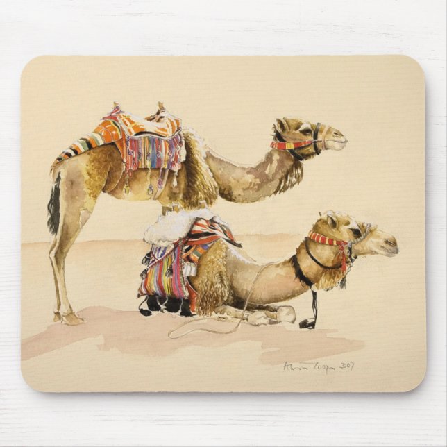 Camels from Petra 2007 Mouse Pad (Front)