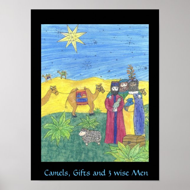 CAMELS GIFTS AND THREE WISE MEN poster (Front)