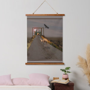 Camels Highway Wonderland, Wall Hanging Tapestry