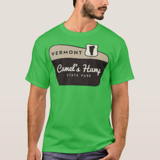 Camels Hump State Park Vermont Welcome Sign T-Shirt