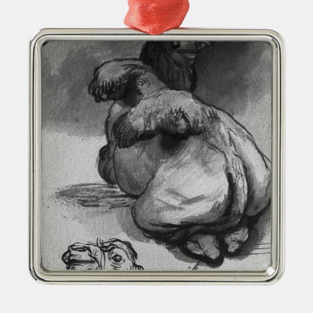 Camels Metal Tree Decoration (Front)