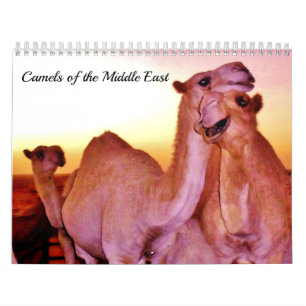 Camels of the Middle East Calendar
