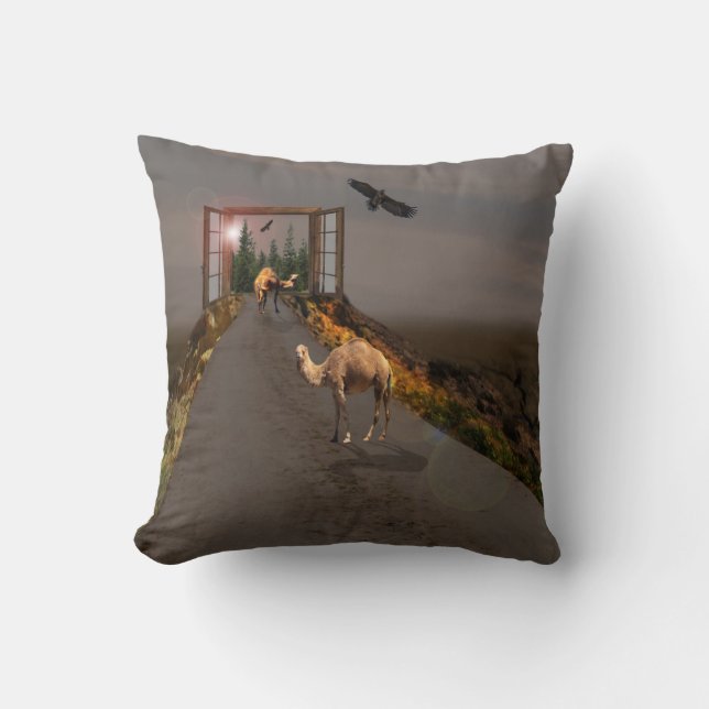Camels On The Road Again, Cushion (Front)