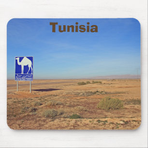 Camels sign, Tunisia Mouse Pad