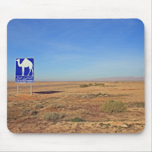 Camels sign, Tunisia Mouse Pad