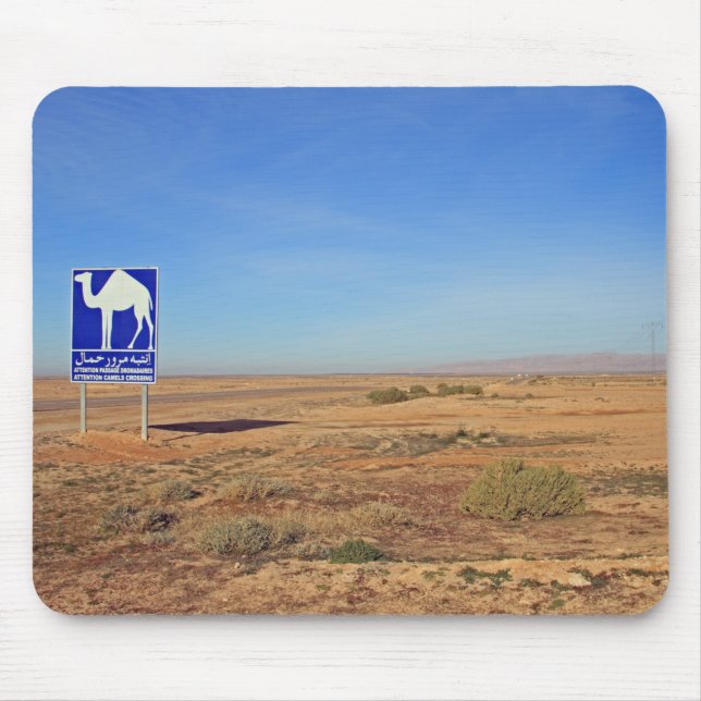 Camels sign, Tunisia Mouse Pad (Front)