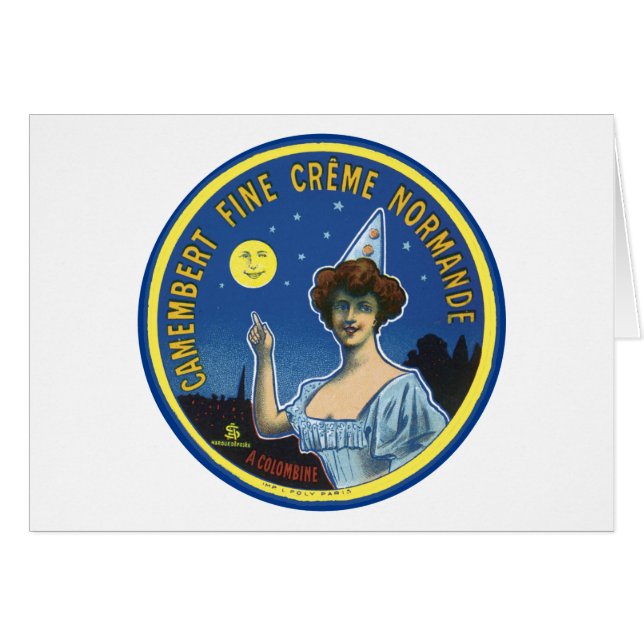 Camembert Fine Creme Normandie Label (Front Horizontal)