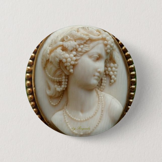 cameo3, by Rugiada 6 Cm Round Badge (Front)