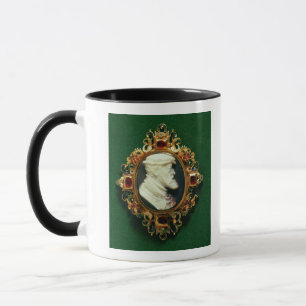 Cameo bearing the portrait of Charles I of Spain Mug
