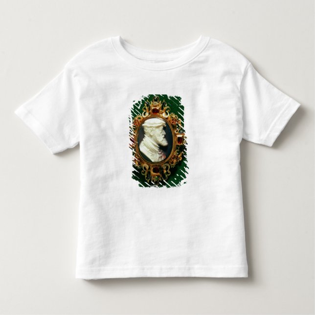 Cameo bearing the portrait of Charles I of Spain Toddler T-Shirt (Front)