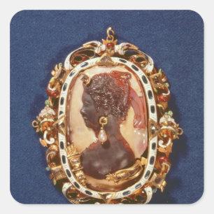 Cameo bearing the profile head square sticker
