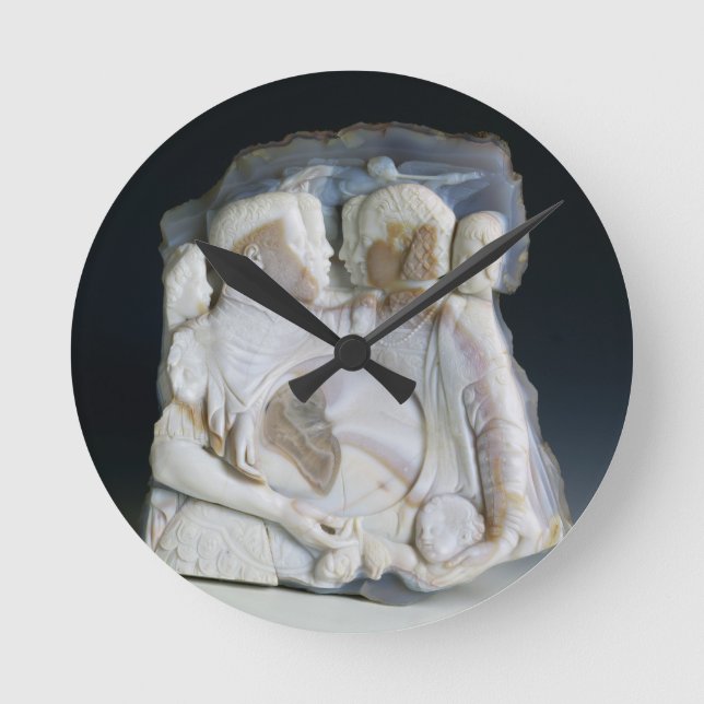 Cameo depic ting Cosimo de Medici (1519-74) and hi Round Clock (Front)