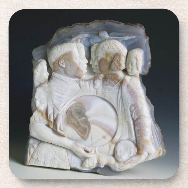 Cameo depicting Cosimo de Medici (1519-74) and his Coaster (Front)