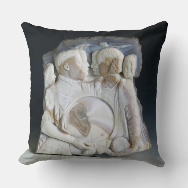 Cameo depicting Cosimo de Medici (1519-74) and his Cushion (Front)