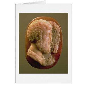 Cameo depicting Marcus Aurelius (121-180) and Luci