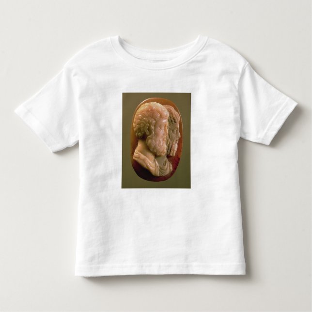 Cameo depicting Marcus Aurelius (121-180) and Luci Toddler T-Shirt (Front)