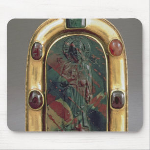 Cameo of Christ giving Blessing Mouse Pad