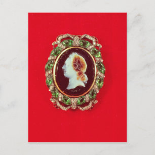 Cameo of Louis XV from a bracelet worn Postcard