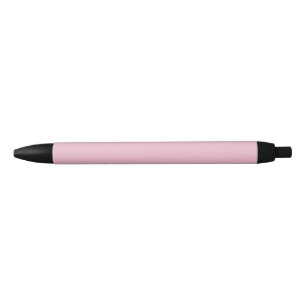 Cameo pink (solid colour) Black Ink Pen