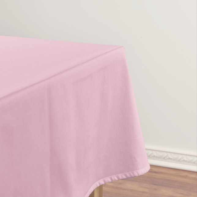  Cameo pink (solid colour)  Tablecloth (In Situ)