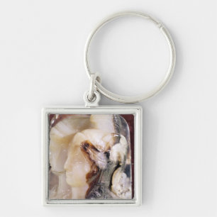 Cameo portrait of Alexander Key Ring
