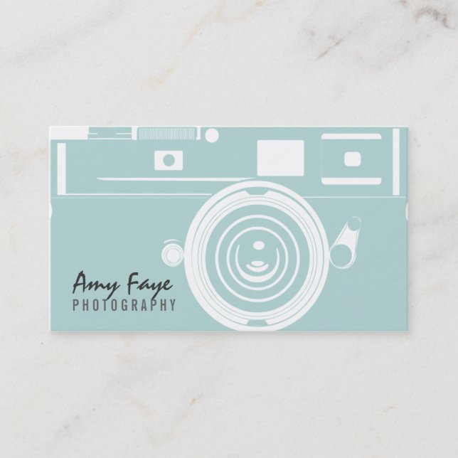 Camera Business Cards | Photography (Front)