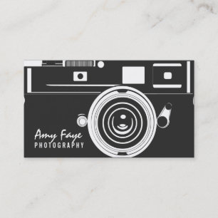 Camera Business Cards   Photography