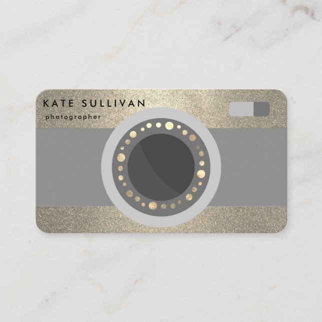 camera design business card (Front)