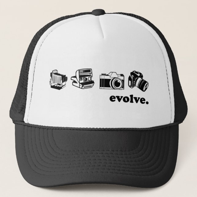Camera evolution trucker hat (Front)